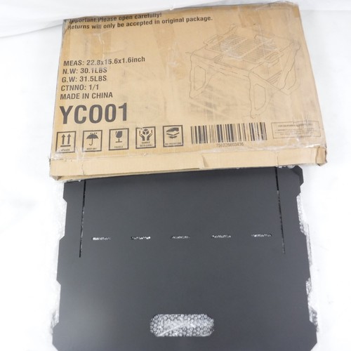 Portable metal charcoal bbq - metal,