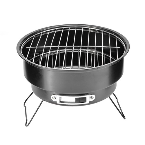 Portable round barbecue - round,