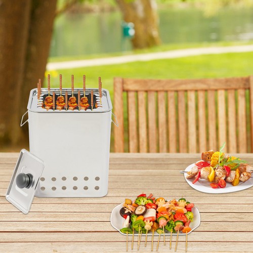 Portable square barbecue - portable,