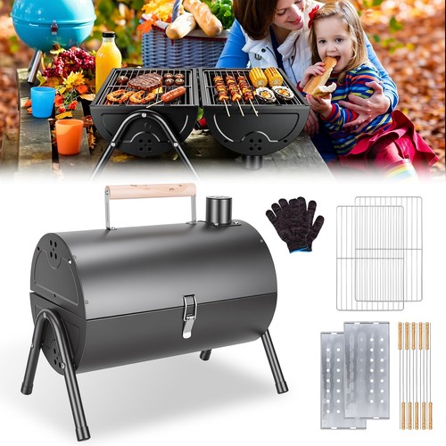 Barbecue grill food tray - grill, w/