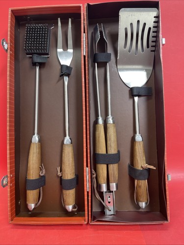 Bbq barbecue grilling set - bbq, 4